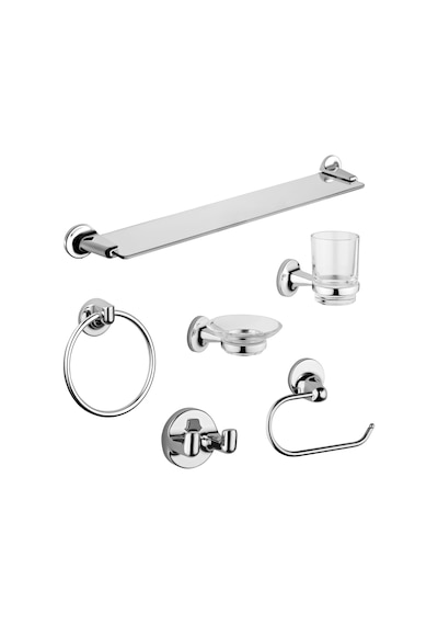 VitrA Marin Aksesuar Seti 6 Parça Krom A44924 Krom