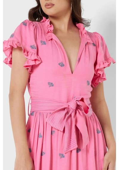 N22yn2064 Nocturne Elbise Pembe