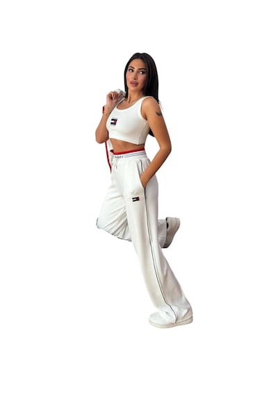 Tommy Hilfiger Bayan 3 "lü Eşofman Takımı Set Beyaz