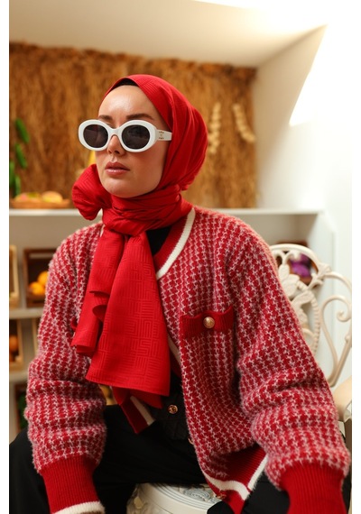 Silk Home Deluxe Şal 40005-19 Kırmızı