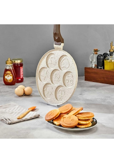 Incı Dokum Pankek Tava 26 Cm Krem