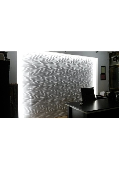 3 Boyutlu Boyanabilir Pvc Duvar Paneli Concept 50-50 Cm 4 Adet-1 Metrekare