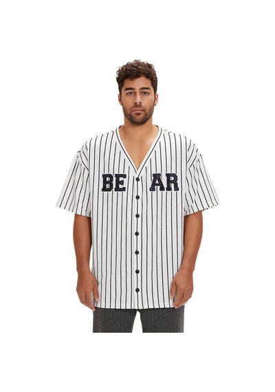 Bad Bear 24.01.30.001 Homer Shirt Beyaz 001