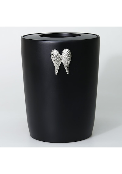 Wings Banyo Seti   Siyah Gümüş Siyah