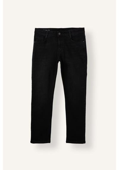 Defacto Pedro Slim Fit Dar Kalıp Normal Bel Dar Paça Jean Pantolon R8788AZ23AUNM40