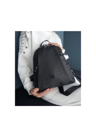 4040 Siyah Cuzdanli Orijinal Just Polo Kadin 9 Bolmeli Orta Boy Sirt Cantasi 31x29 Cm Siyah Düz