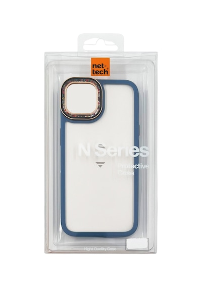 Nettech - Apple Uyumlu iPhone 11 Nt-n027 Diamond Arka Koruma Kılıf - Mavi Mavi