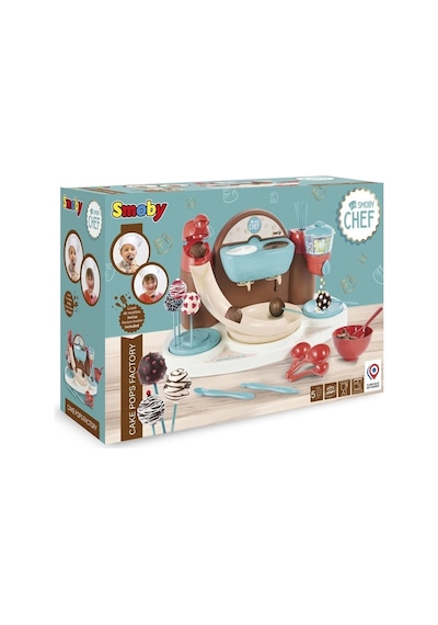 7600312115 Smoby Chef Cake Pops Fabrikası Oyun Seti