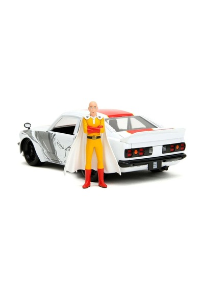 Jada One Punch Man 1:24 Die Cast 1974 Mazda Rx-3 Ve Saitama Figür Çok Renkli