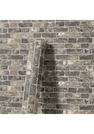 Adawall Roka 23104-3 Doğal Taş Desenli Düz Sade Duvar Kağıdı