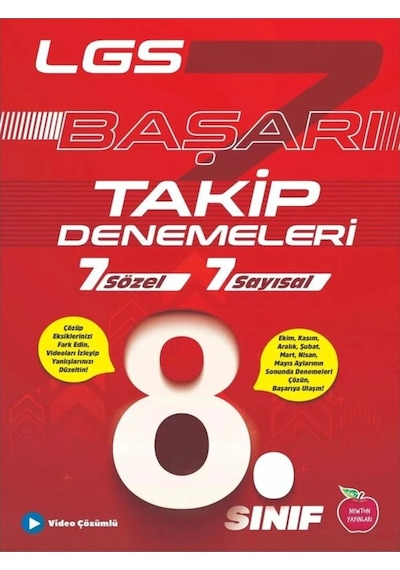 Newton Yayınları Newton 8. Sınıf Lgs Başarı Takip Denemeleri