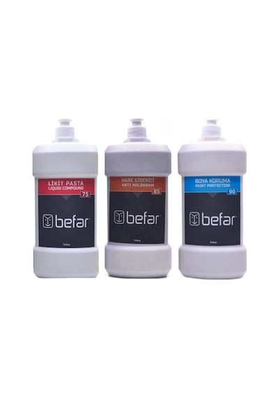 Detail Market Befar Pasta Hare  Ve Boya Koruyucu Wax Seti 1 Lt
