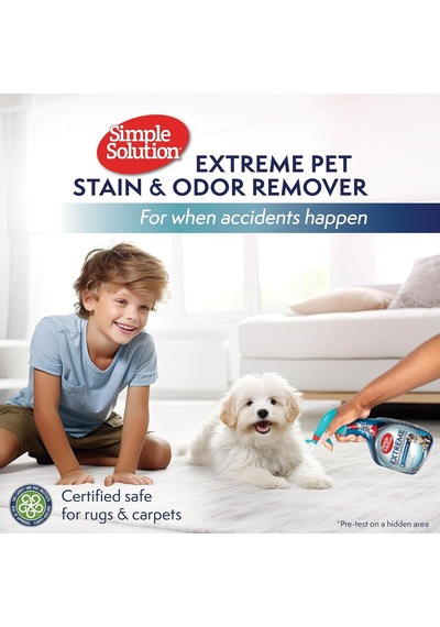 Köpekler İçin Extreme 3 Kat Etkili Leke Ve Koku Giderici Ev Ve Araç Halı Döşeme Kumaş İçin Ağır Leke Ve Koku Kontrolü 945 Ml