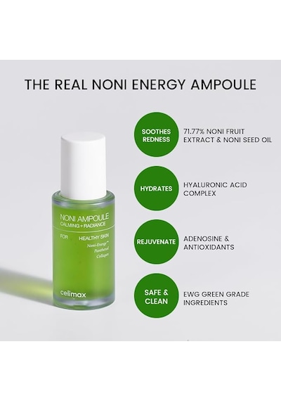 Celimax Noni Iı Ampoule Calming + Radiance 30 ML