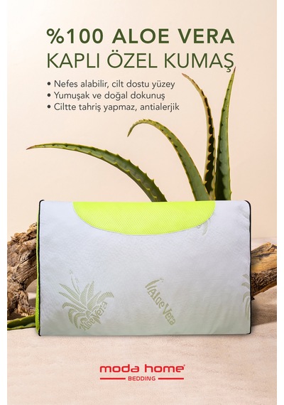 Gold Serisi Klimalı Çocuk Yastığı,aloe Vera Kumaşlı Cilt Dostu Ortopedik Visco Parçacıklı Yastık Yıkanabilir Kılıflı 1200 Gr Beyaz