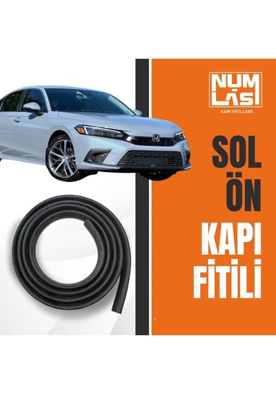 Honda Civic 2022-2025 Sol Ön Kapı Fitili-a Kalite-numlas-nm3014