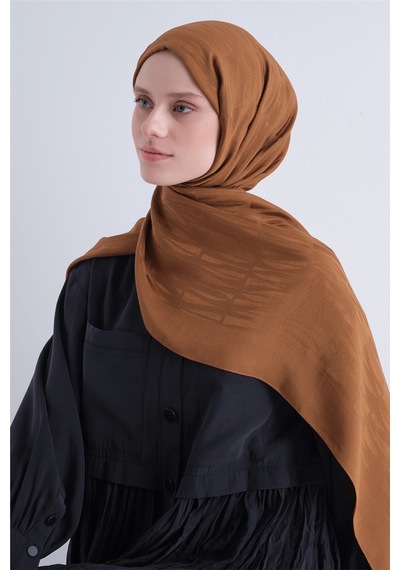 Armine Lyocell Şal - 3 - Taba 46