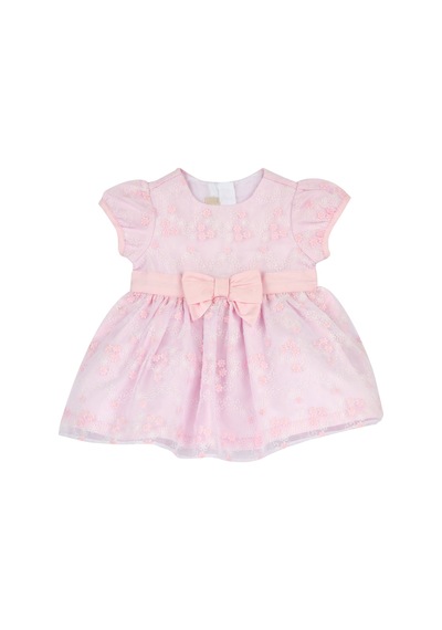 Chicco Kız Bebek Kısa Kollu Elbise 09101846000000 000011 Pembe
