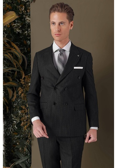 Efor Tk 884 Slim Fit Lacivert Klasik Takım Elbise Lacivert