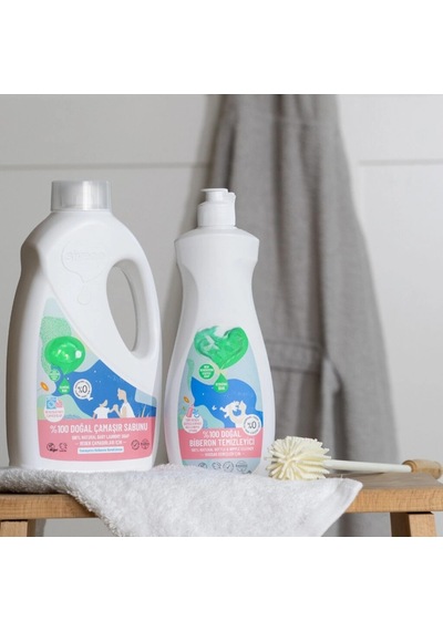 %100 Doğal Baby Emzik Ve Biberon Temizleyici 500 Ml Renkli