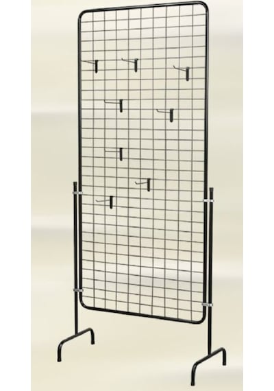 Vitrinraf 90 X 190 Tel Pano Askılı Çorap Standı - Telefon Aksesuar Stantı (343750782)