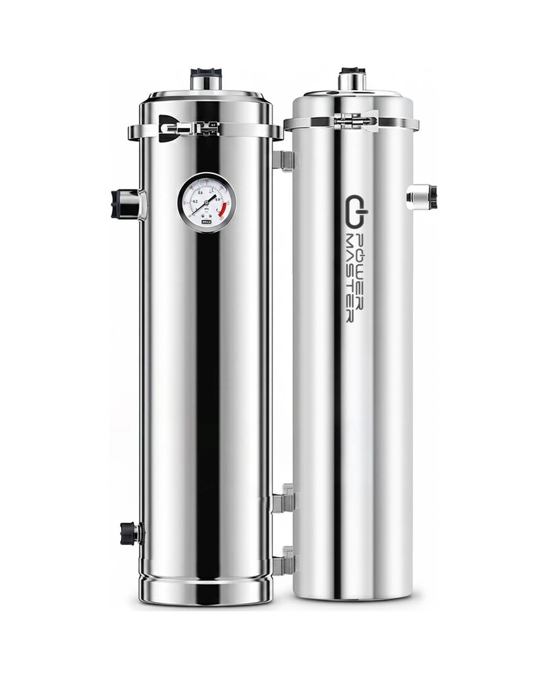 Powermaster Pm-28654 Ana Hat Su Arıtma Sistemi 10.000 Litre Saat Paslanmaz Çelik Gövdeli Yıkanabilir Uf-pvdf Filtreli
