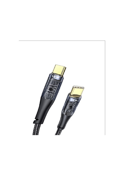 Linktech K670 Safe Type-c - Type-c 60w 1.3m Örgü Şarj Kablosu