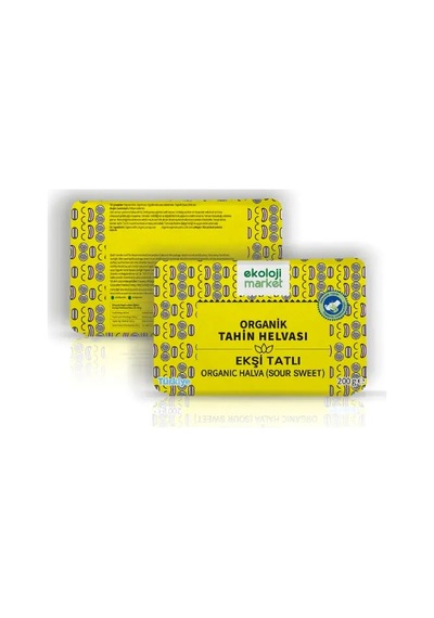 Ekoloji Market Organik Glutensiz Ekşi-tatlı Helva 200g