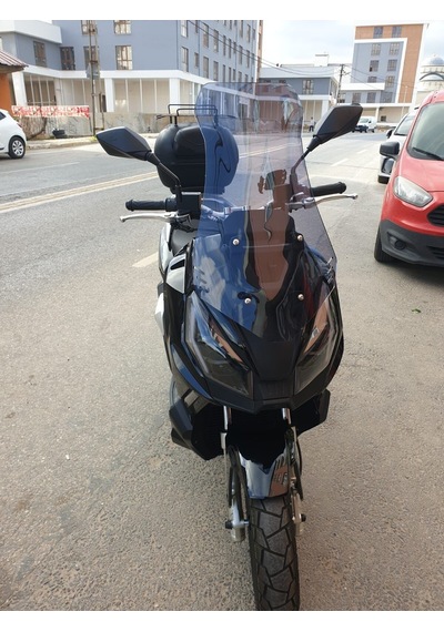 Motocam Kanuni Seha 250 Ön Cam 2022-2026 Model 75cm Füme Renkli 4mm Uzun