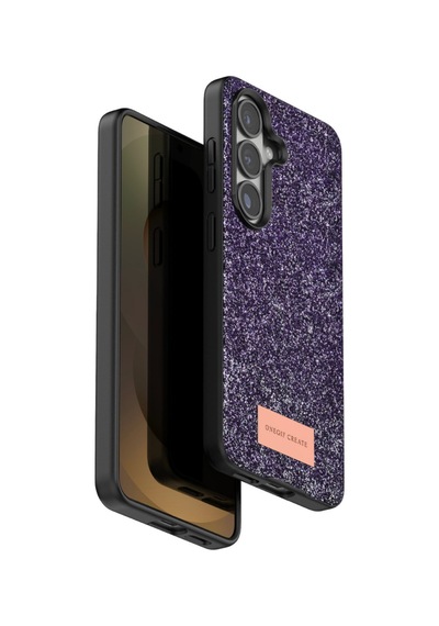 Nettech Samsung Uyumlu Galaxy S26 Plus Simli Arka Koruma Kılıf - Gold Gold