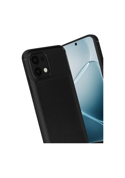 Newface Oppo A6 Pro 4g Auto Focus Karbon Kapak - Siyah