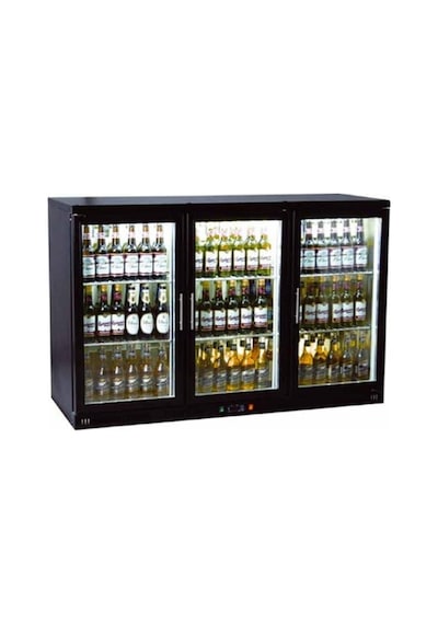 Karacasan Üç Kapılı Set Üstü Bar Arkası Şişe Soğutucu Buzdolabı