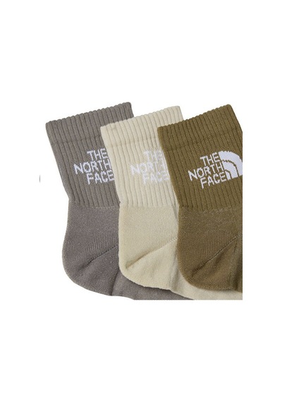 The North Face Multi Sport Cush Quarter Sock 3p Çorap 3 Çift Nf0a882gn6t1 Gri