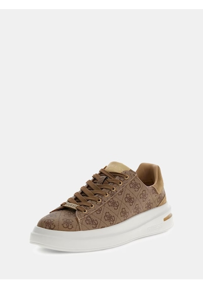 Guess Fmpelafal12 Elba Erkek Günlük Ayakkabı Kahverengi