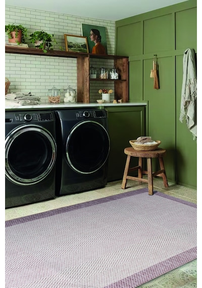 Decoser Hasır 8062 Bej Kahve Halı Kilim Kaymaz Taban Salon Mutfak Kesme Yolluk Bej - Kahverengi