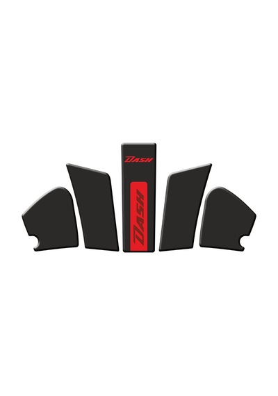 Hero Dash 125 2022 - 2024 Uyumlu Tank Pad Set 002 Çok Renkli