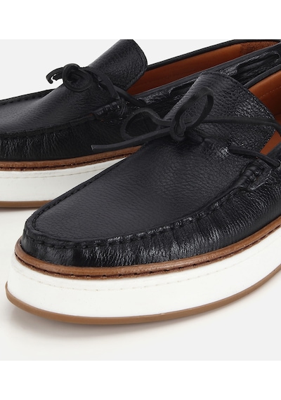 Hotiç Erkek Deri Siyah Bağcık Detaylı Günlük Loafer 02ayh319390a100 02ayh319390a100 Siyah