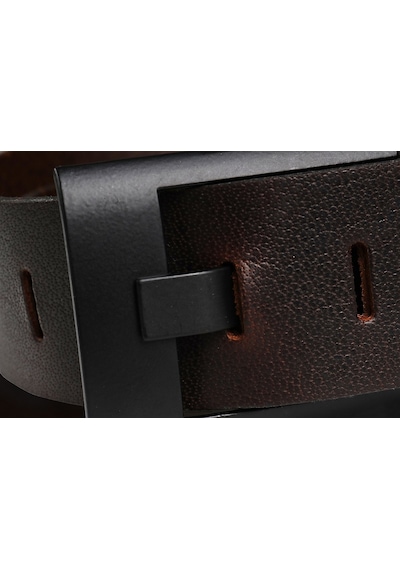Bad Bear Razor Belt Kahverengi Deri Erkek Kemer - 115 Cm Kahverengi