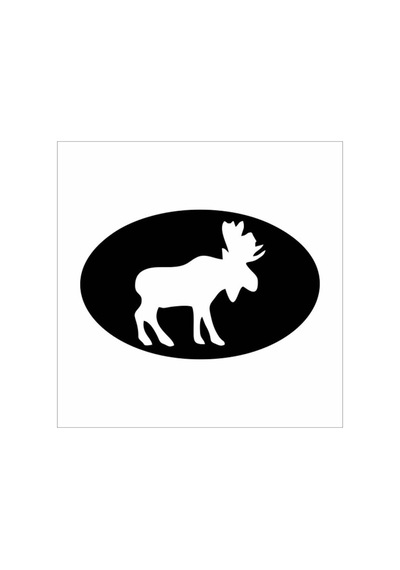 Avcı Oto Sticker - Geyik Offroad - Avcı Arabası 30Cm