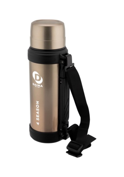 Daima 4 Season 1800 Ml 12 Saat Sıcak 24 Saat Soğuk Bronz Termos Bronz