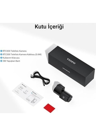 Viofo Rtc300 A229 Pro/plus Uyumlu 2k / 30hz Telefoto Kamera
