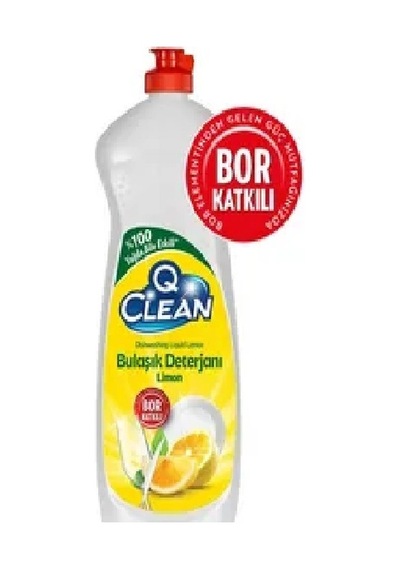 Q Clean Sıvı Bulaşık Deterjanı Bor Katkılı 650 Ml