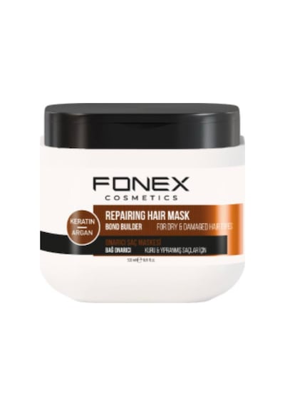 Fonex Keratin & Argan Onarıcı Saç Maskesi 500 Ml