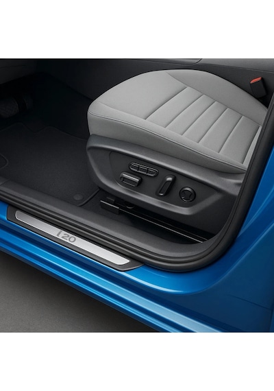 Hyundai İ20 Uyumlu Krom Kapı Eşiği 4 Parça Paslanmaz Çelik Abs Çerçeve
