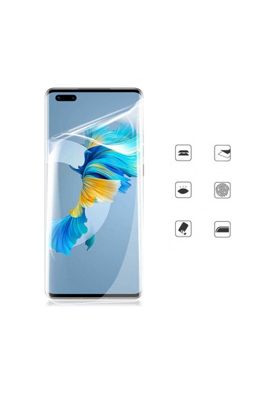 Huawei Mate 40 Pro Uyumlu Zore Süper Pet Ekran Koruyucu Jelatin