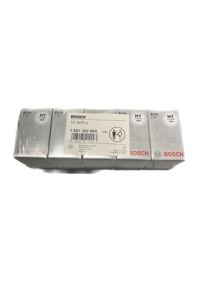 H7 12 V 55 W Px26d Ampul 10 Adet Bosch 1987302804