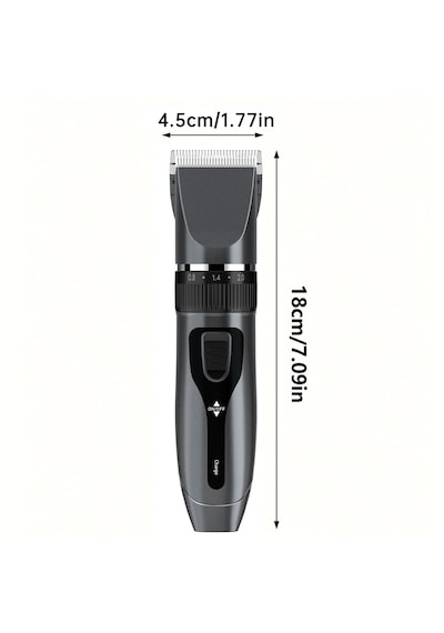Emtulife C5-1 Profesyonel Seramik Bıçaklı Isınmayan Şarjlı Saç Sakal Tıraş Makinesi