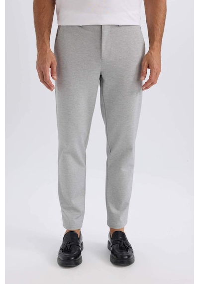 DeFacto Jogger Düz Paça Her Yöne Esneyen Yazlık Kumaş Pantolon -  T6317AZ25SPGR210