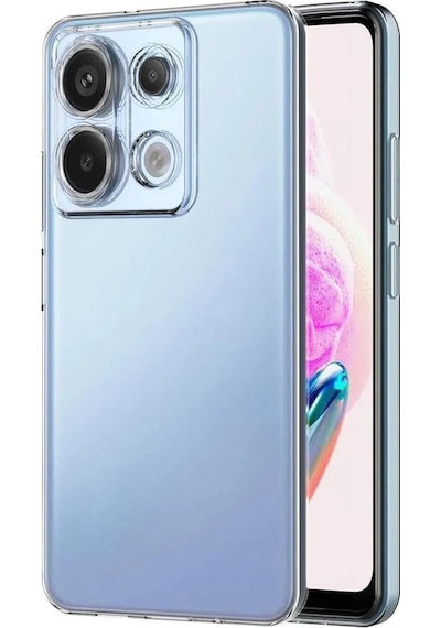 Xiaomi Redmi Note 13 - 5g Uyumlu Şeffaf Kılıf Ultra Koruma Hassas İnce Tasarım -kamera Korumalı Beyaz
