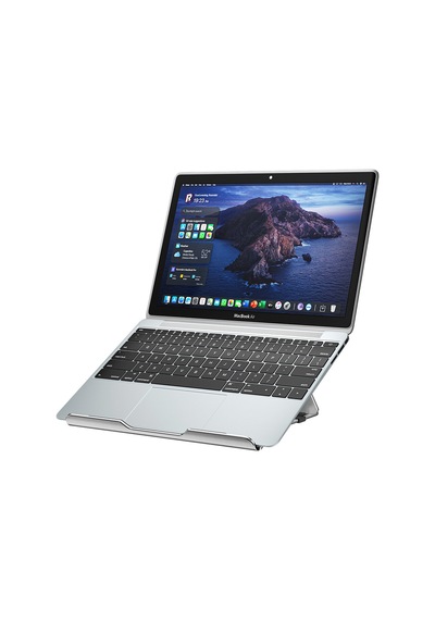 4 Adet S-link Sl-al11 Gümüş 6 Açılı Katlanabilir Alüminyum Laptop Stand